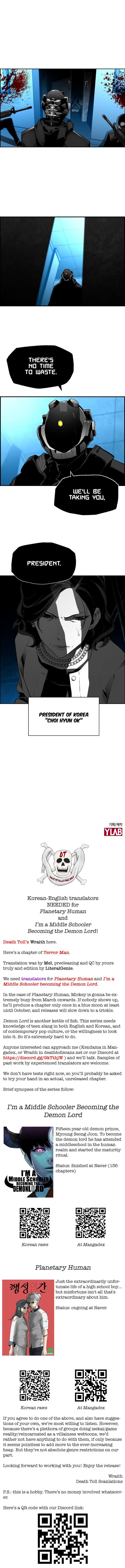 Read Terror Man (en) Manga Online