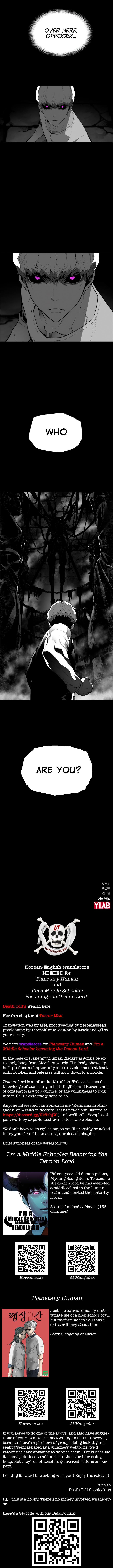 Read Terror Man (en) Manga Online