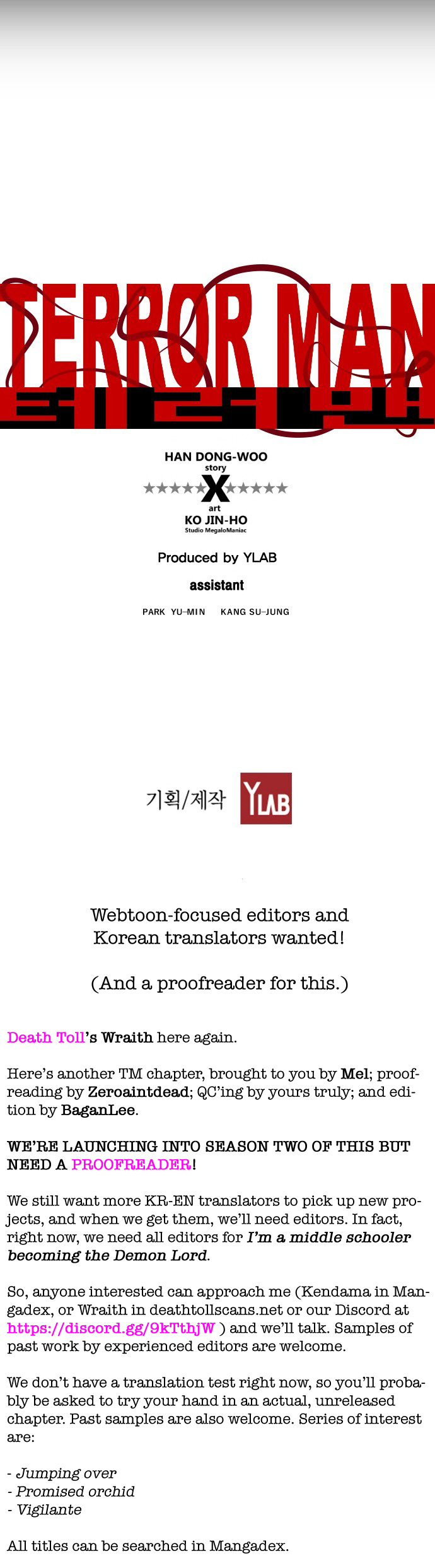 Read Terror Man (en) Manga Online