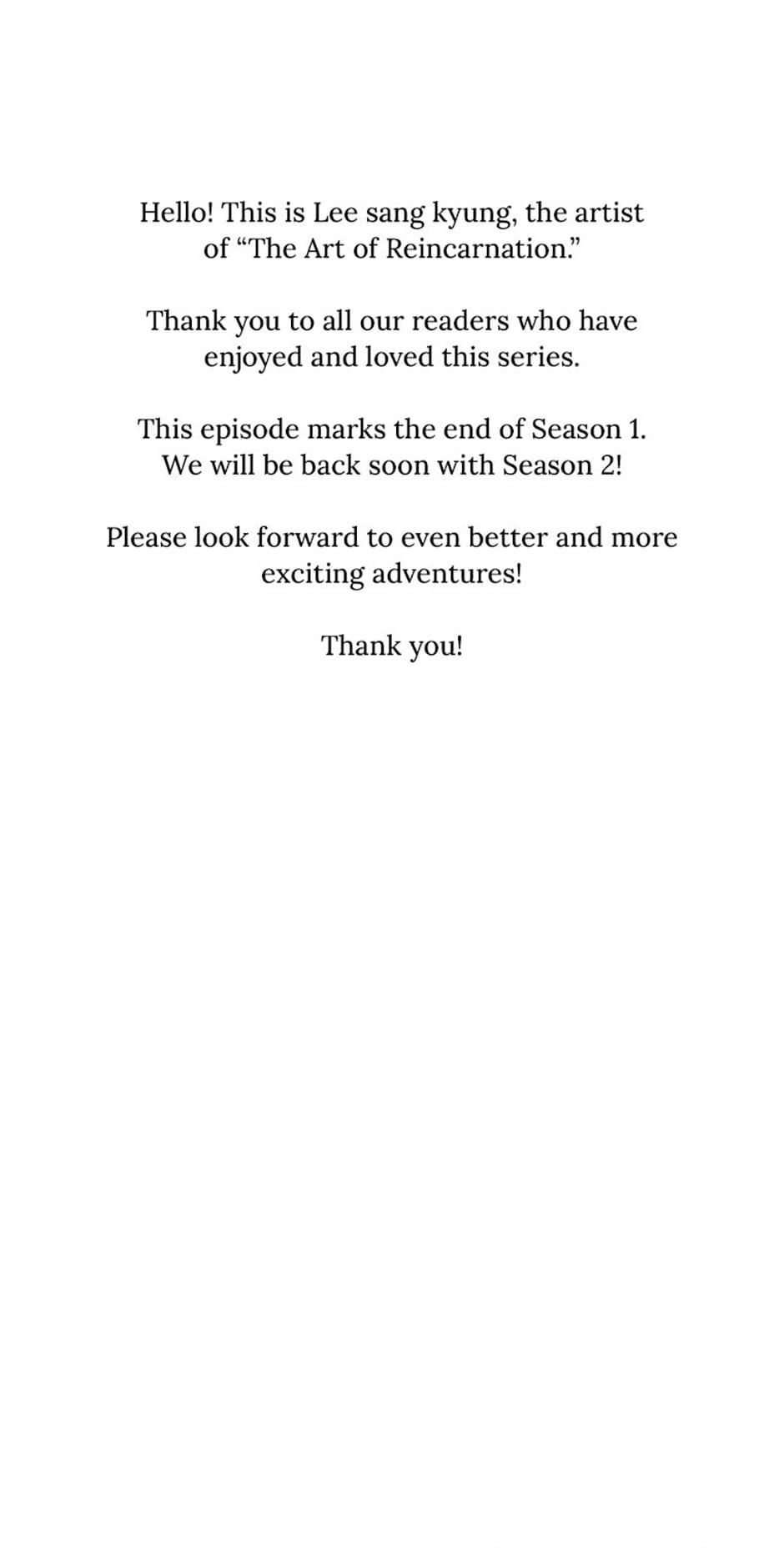 Read The Art of Reincarnation (en) Manga Online