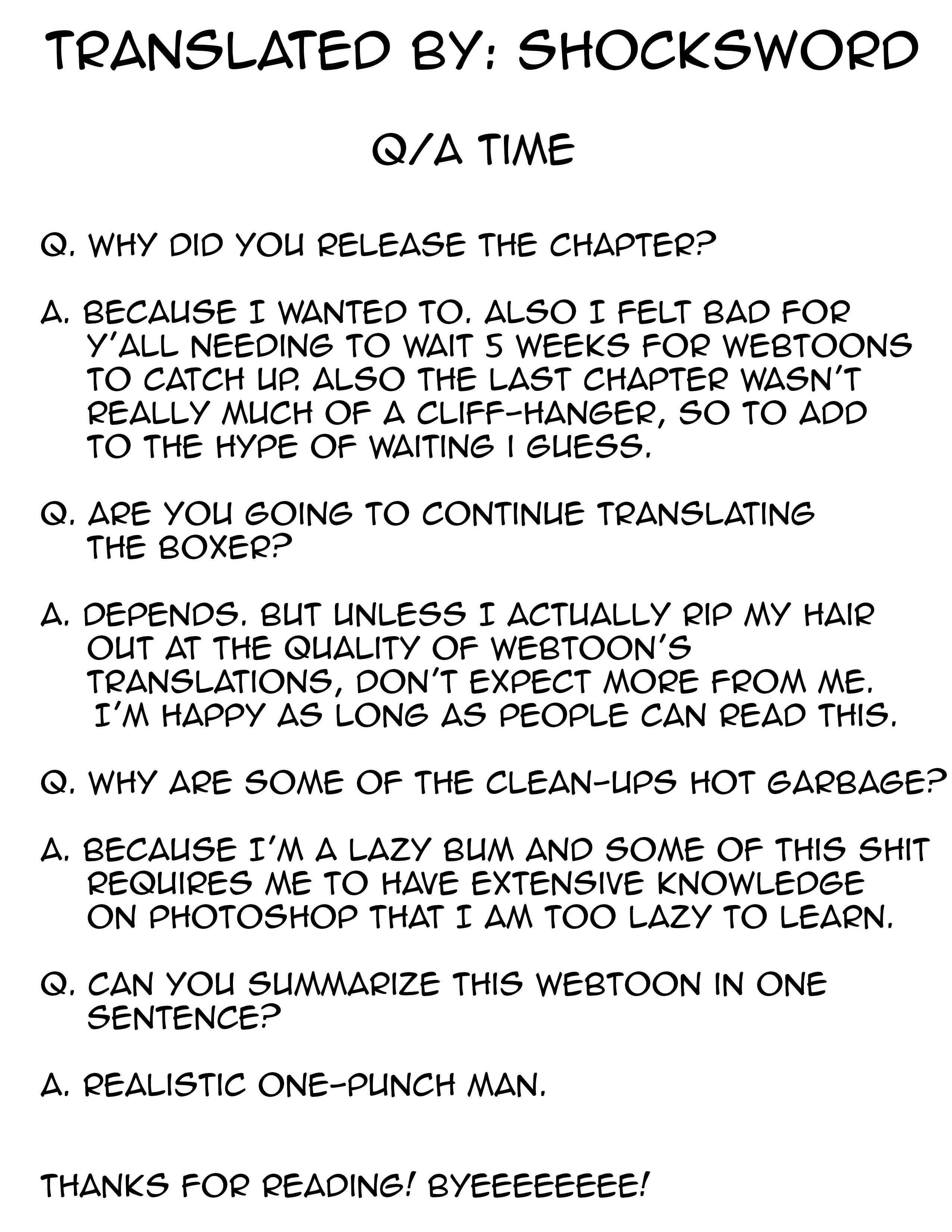 Read The Boxer (en) Manga Online