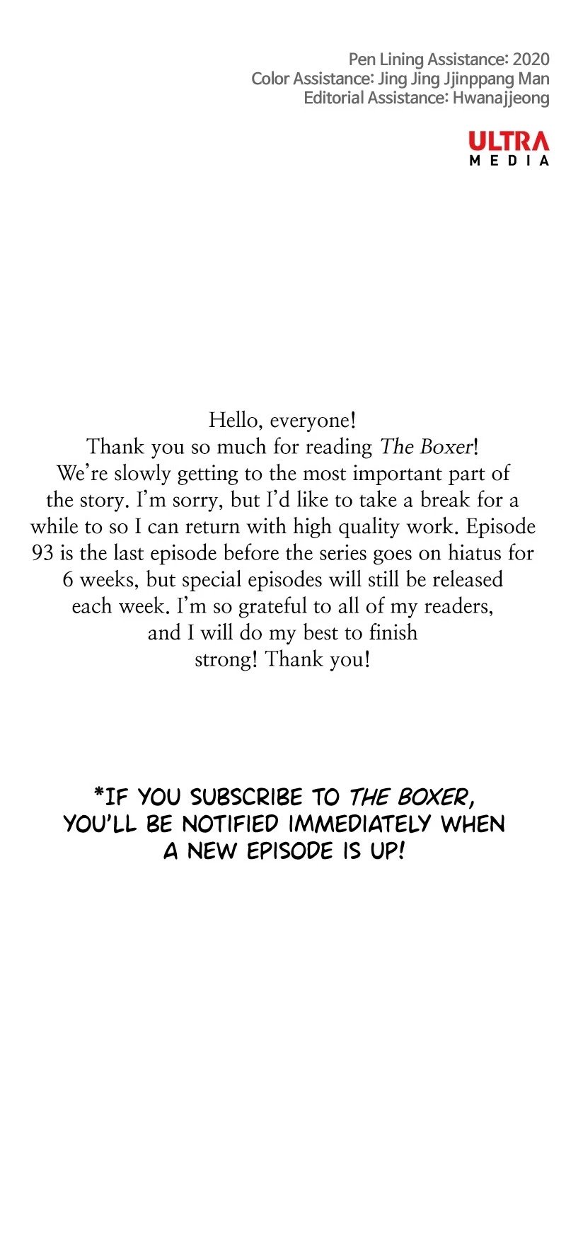 Read The Boxer (en) Manga Online