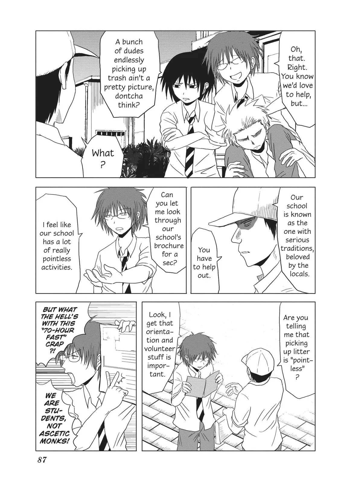 Read The Daily Lives of High School Boys (en) Manga Online