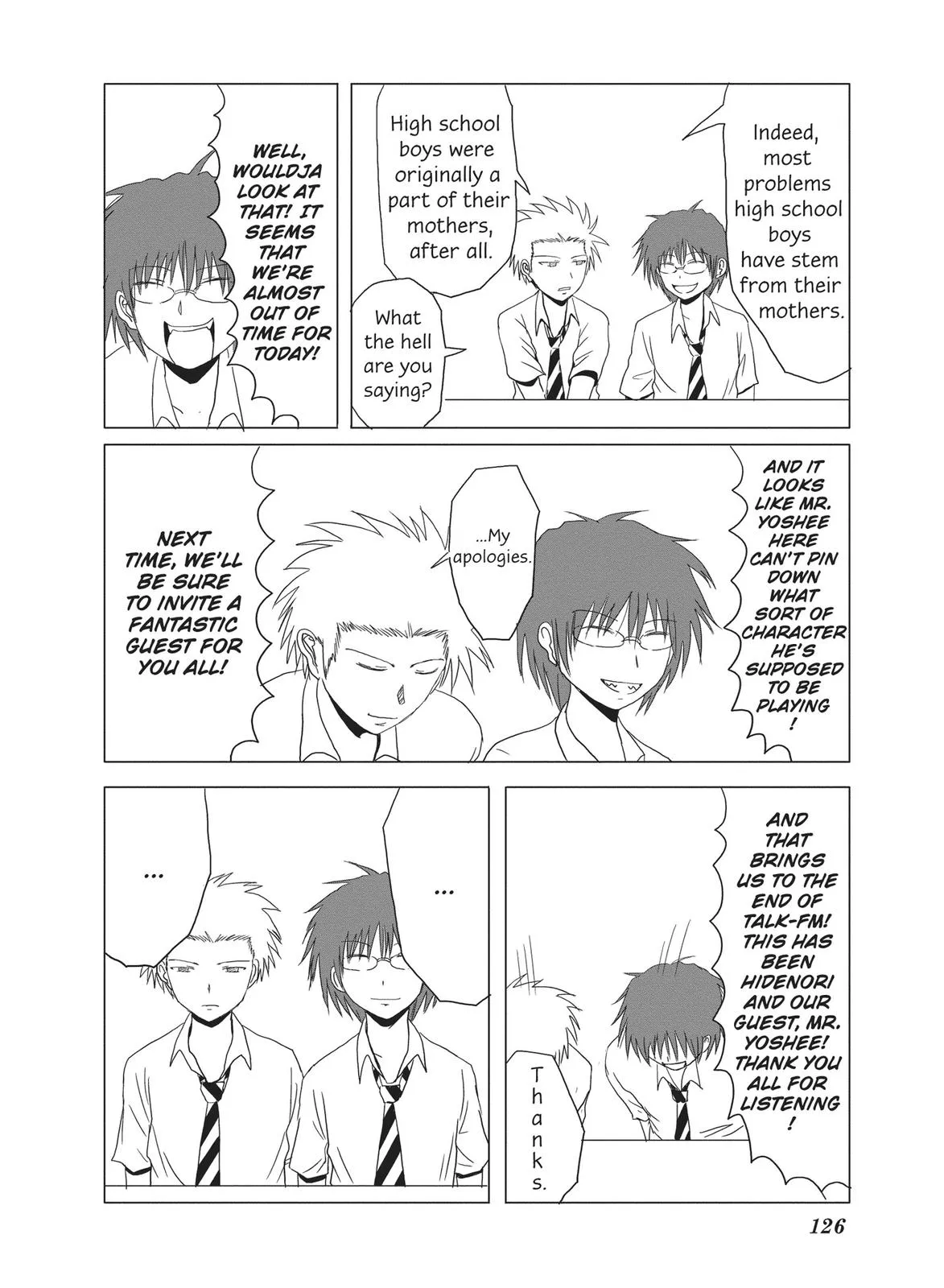 Read The Daily Lives of High School Boys (en) Manga Online