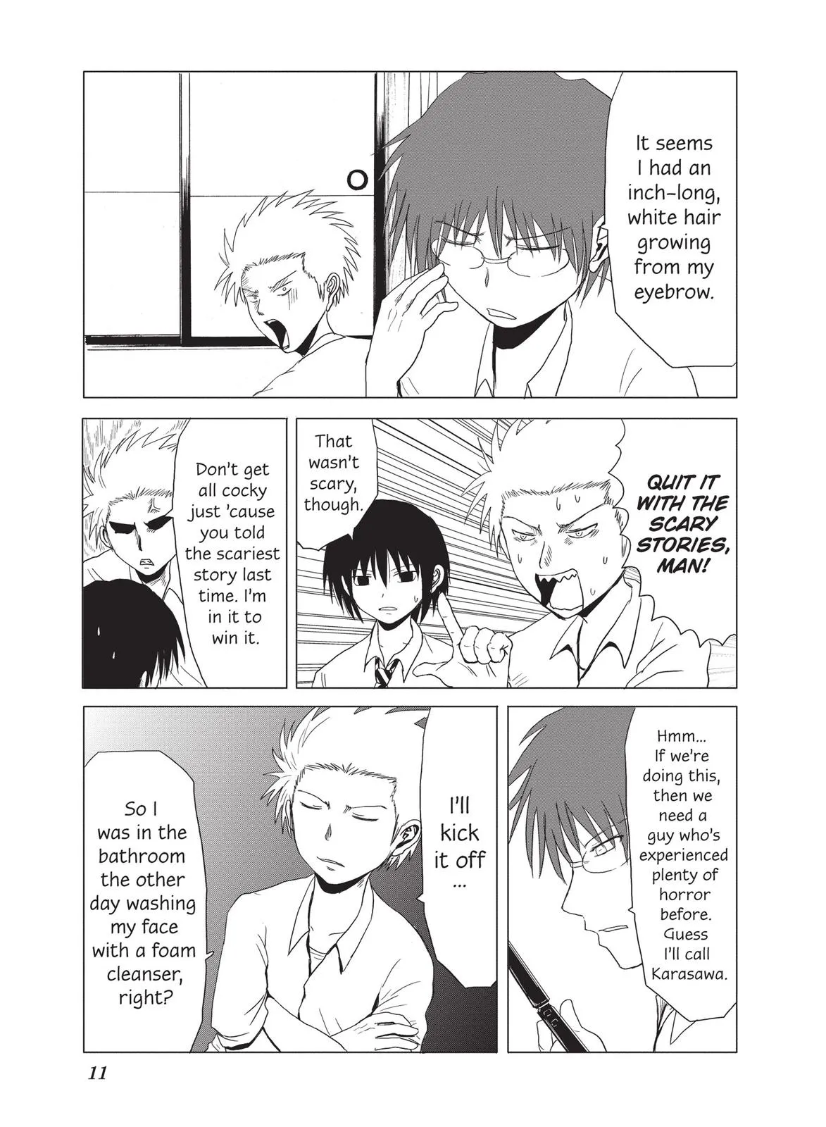 Read The Daily Lives of High School Boys (en) Manga Online