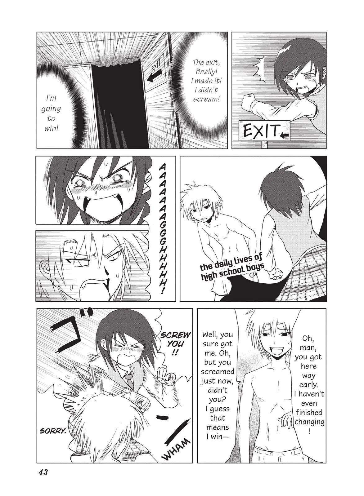 Read The Daily Lives of High School Boys (en) Manga Online