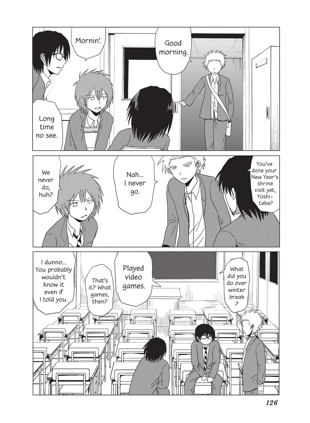 Read The Daily Lives of High School Boys (en) Manga Online