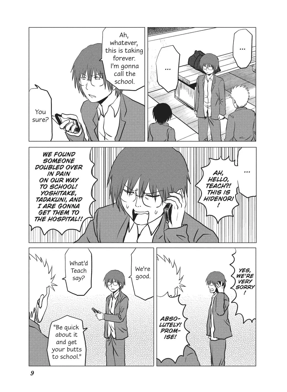 Read The Daily Lives of High School Boys (en) Manga Online