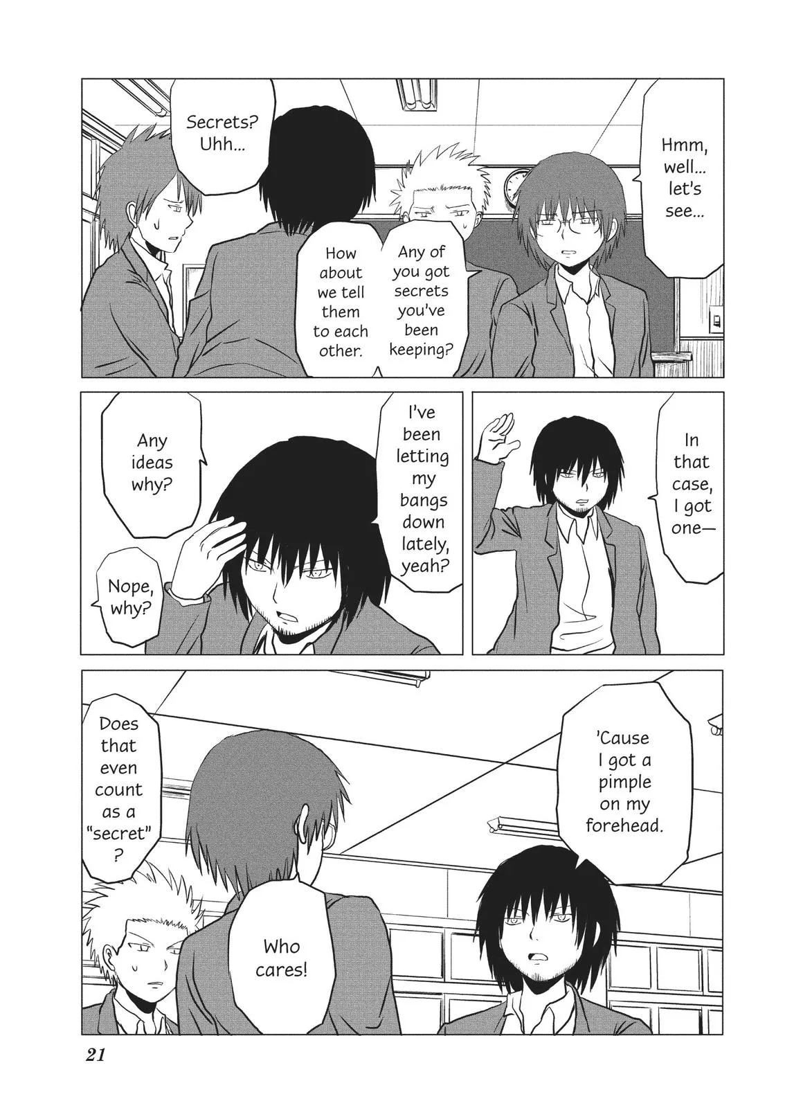 Read The Daily Lives of High School Boys (en) Manga Online