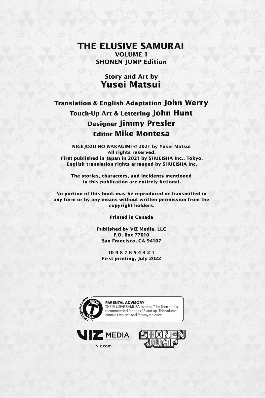 Read The Elusive Samurai (en) Manga Online