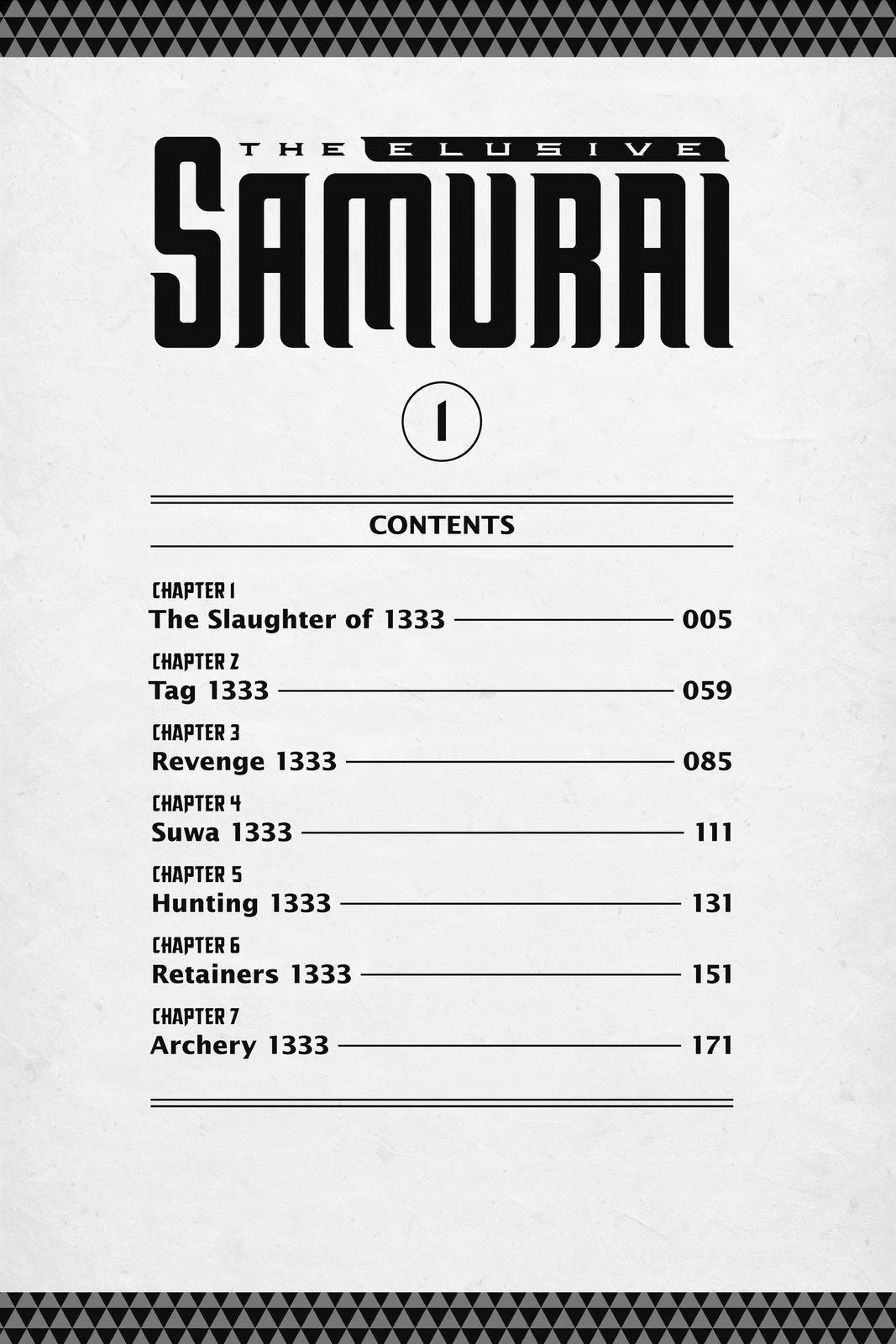 Read The Elusive Samurai (en) Manga Online