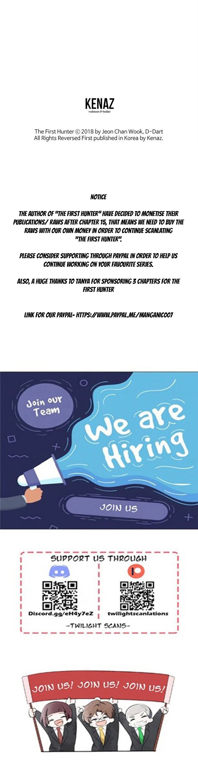 Read The First Hunter (en) Manga Online