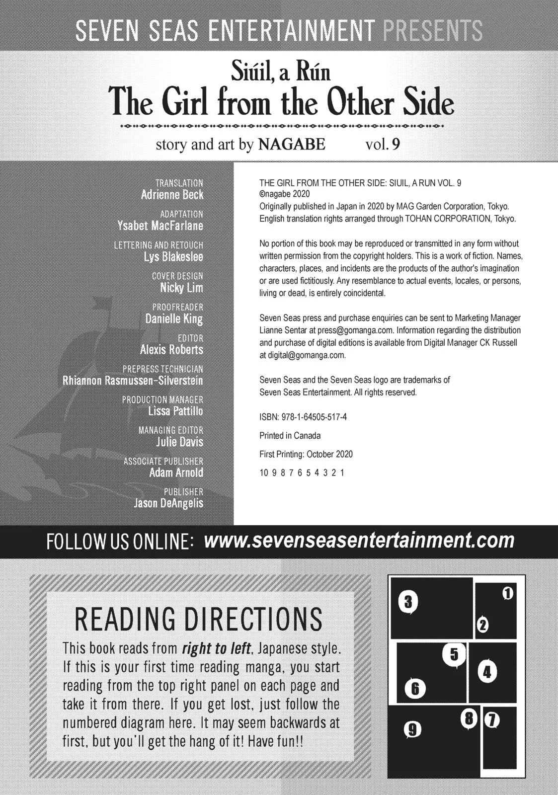 Read The Girl From the Other Side - Siúil, a Rún (en) Manga Online