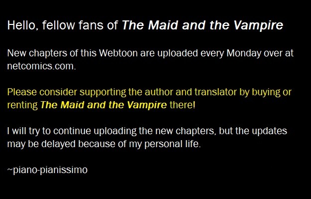 Read The Maid and the Vampire (en) Manga Online