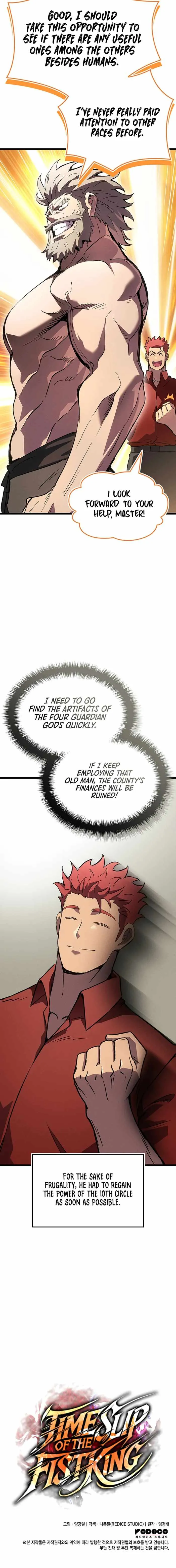 Read The Reincarnated King of Fists (en) Manga Online