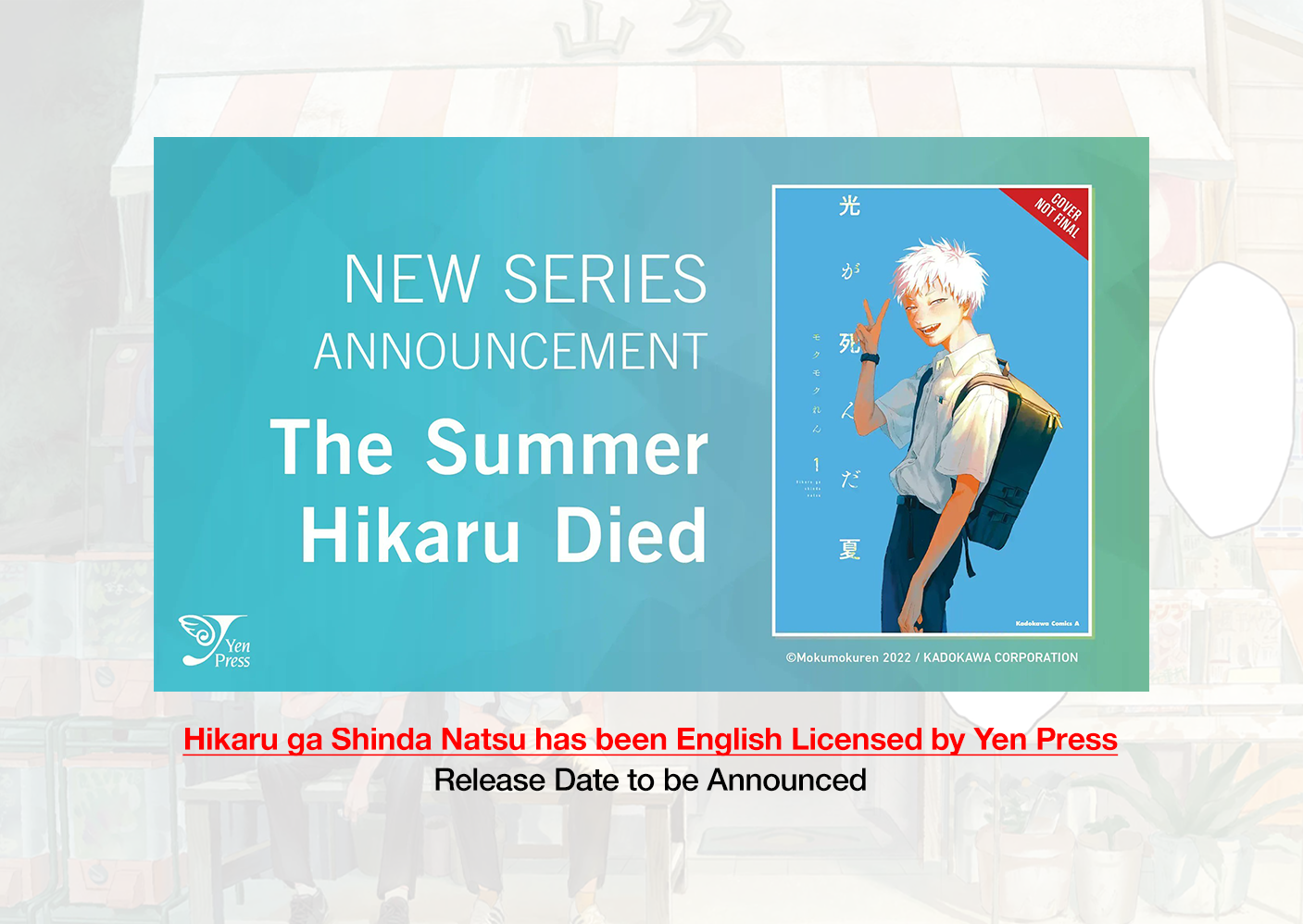Read The Summer Hikaru Died (en) Manga Online