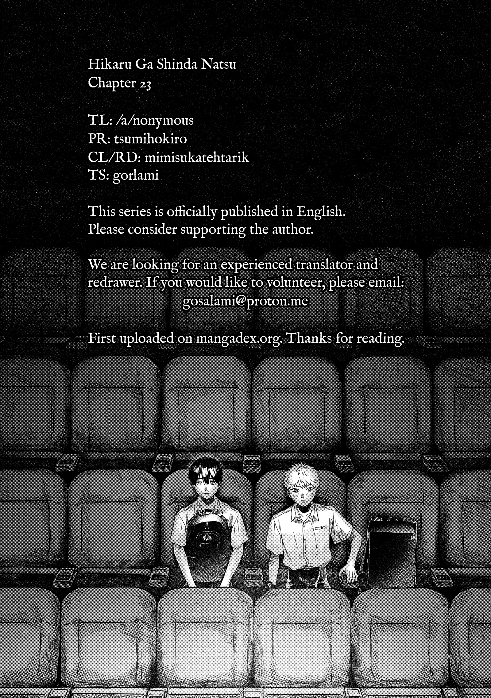 Read The Summer Hikaru Died (en) Manga Online