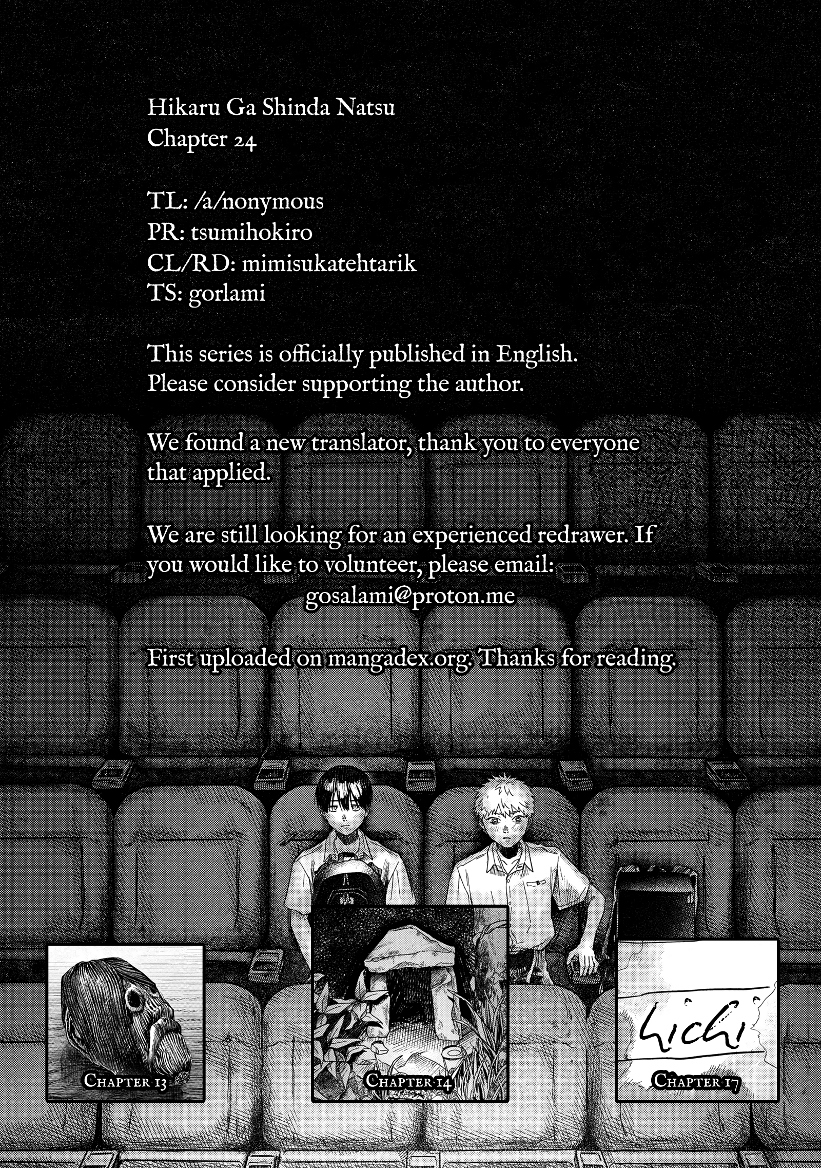 Read The Summer Hikaru Died (en) Manga Online
