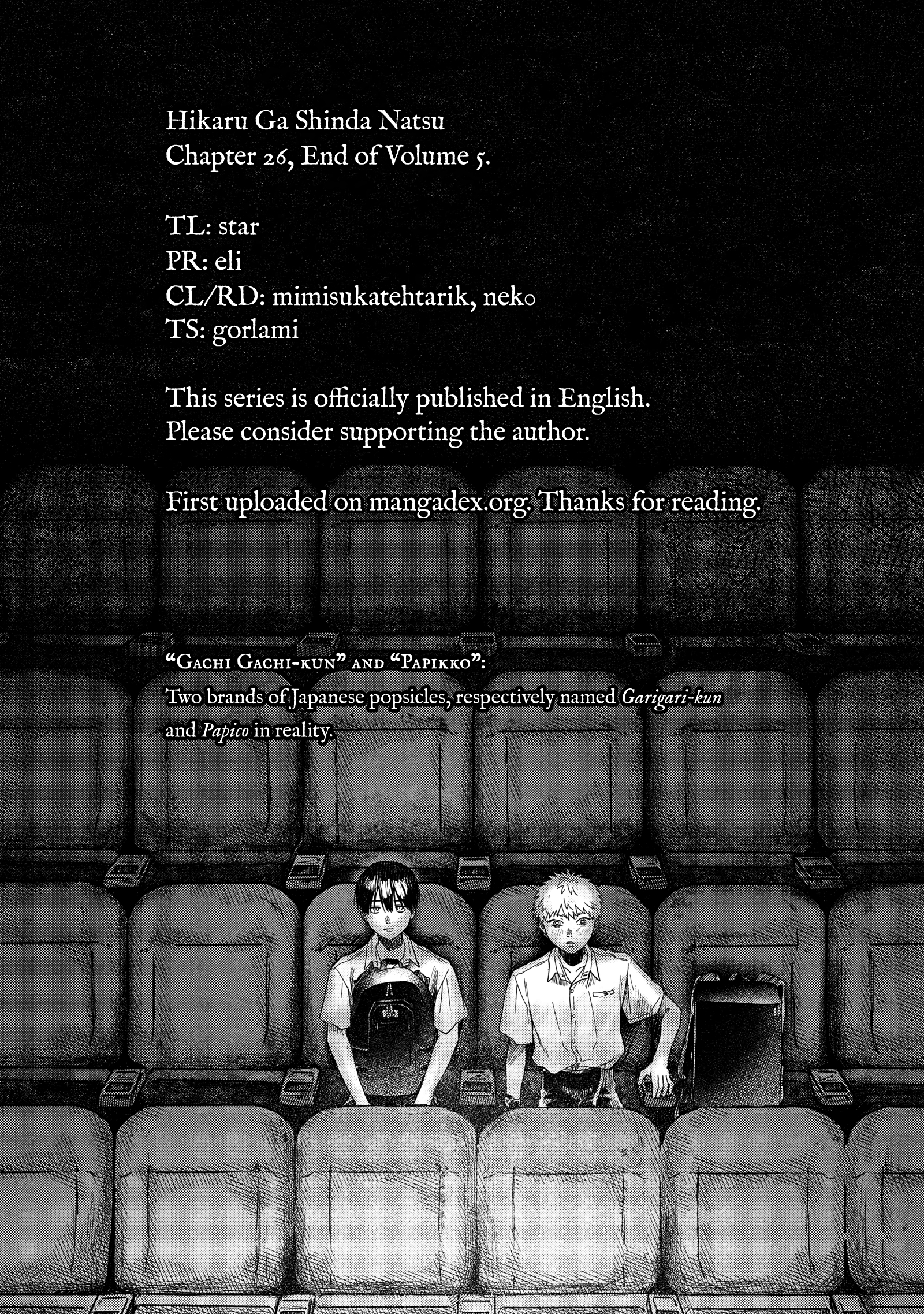 Read The Summer Hikaru Died (en) Manga Online