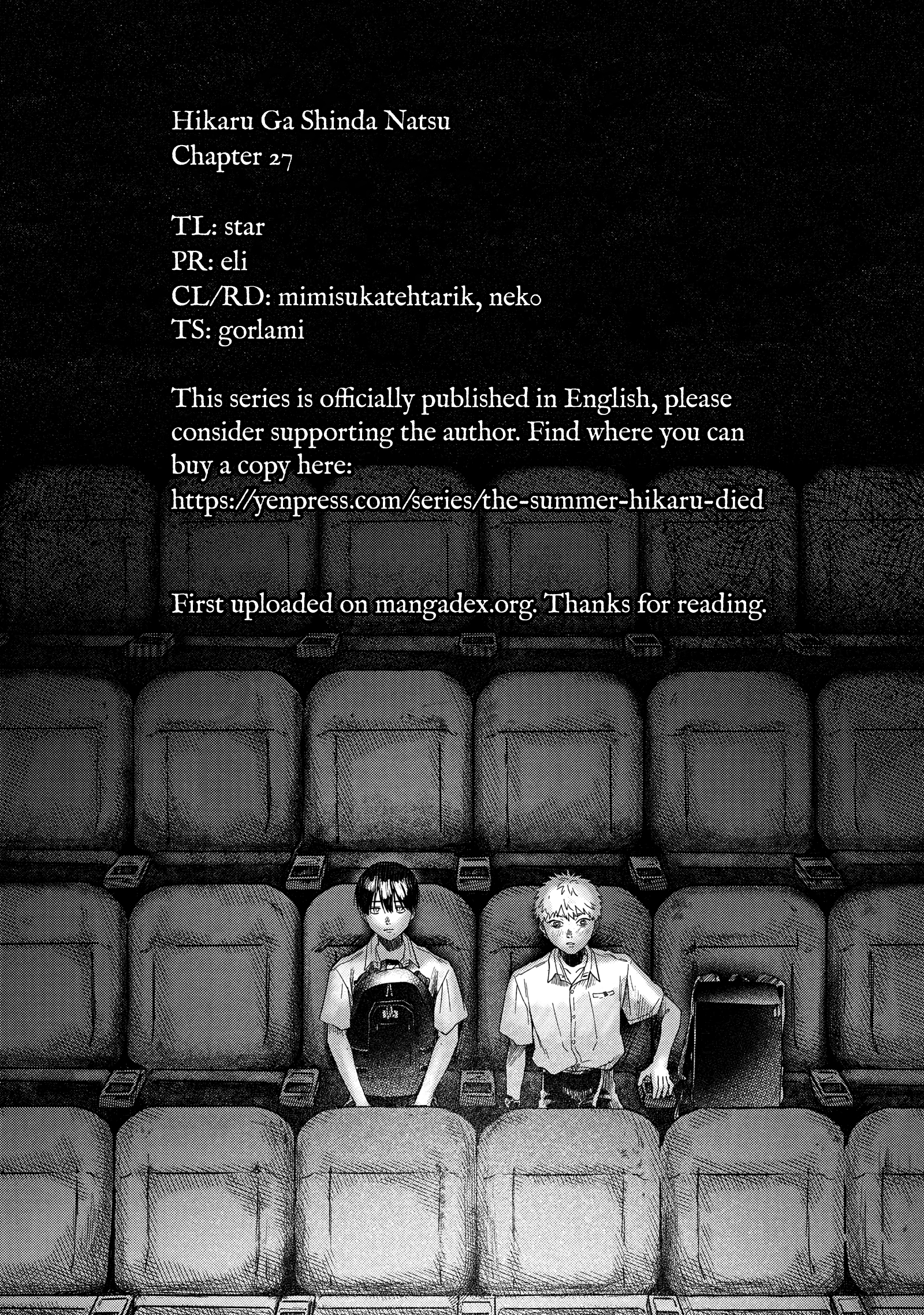 Read The Summer Hikaru Died (en) Manga Online