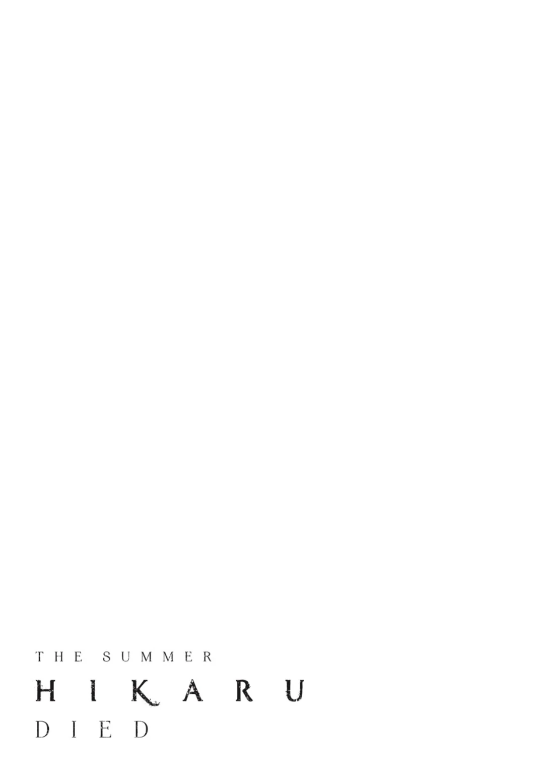Read The Summer Hikaru Died (en) Manga Online
