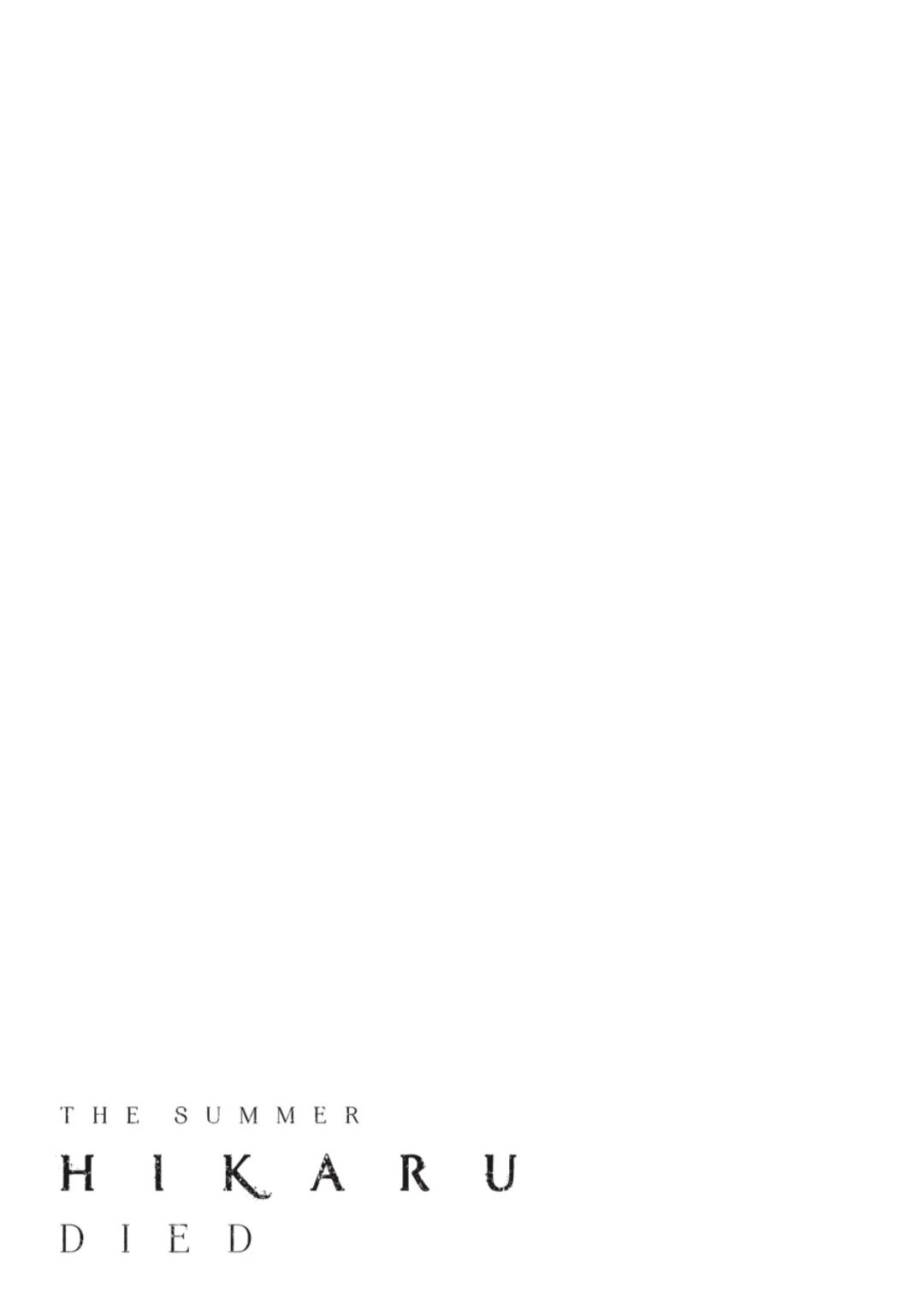 Read The Summer Hikaru Died (en) Manga Online