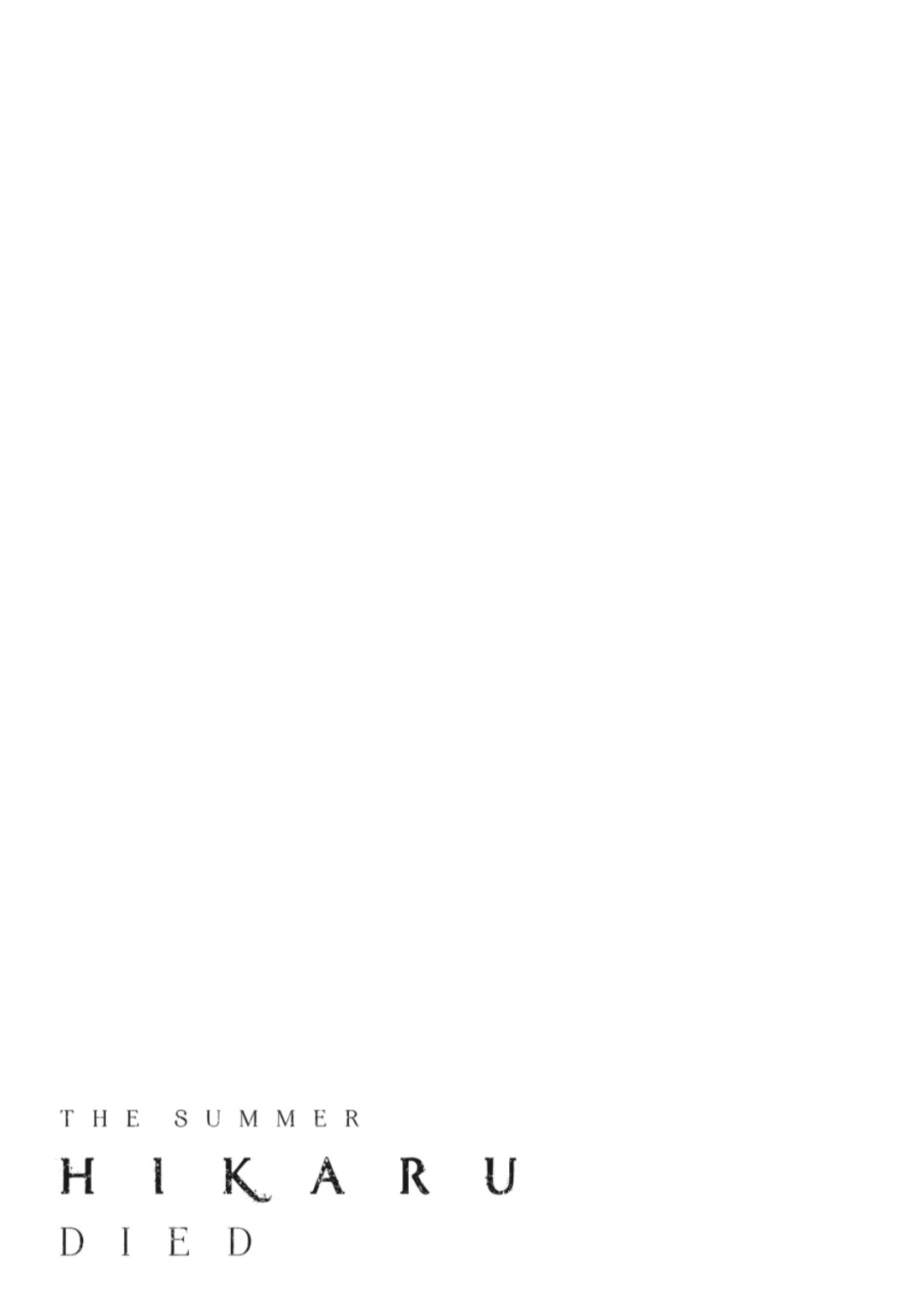 Read The Summer Hikaru Died (en) Manga Online
