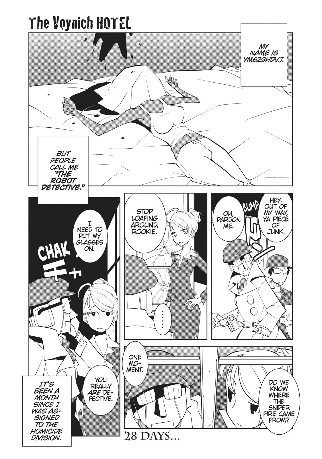 Read The Voynich Hotel (en) Manga Online