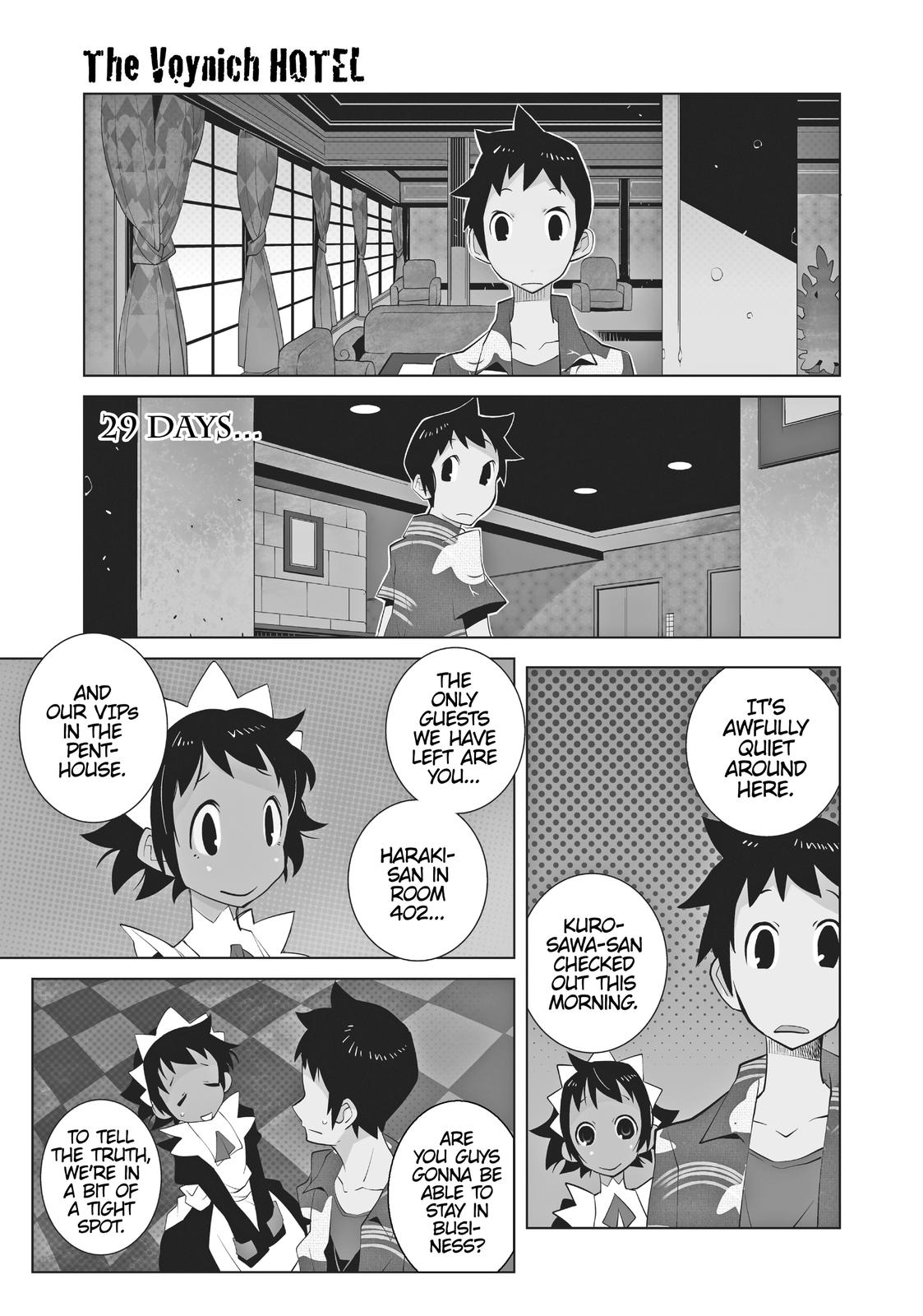 Read The Voynich Hotel (en) Manga Online