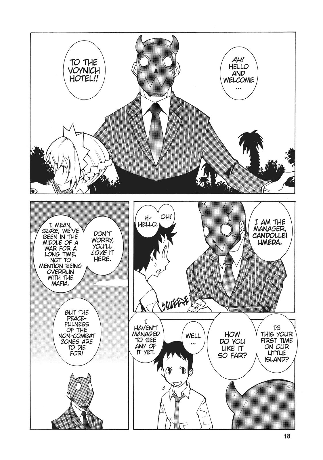 Read The Voynich Hotel (en) Manga Online