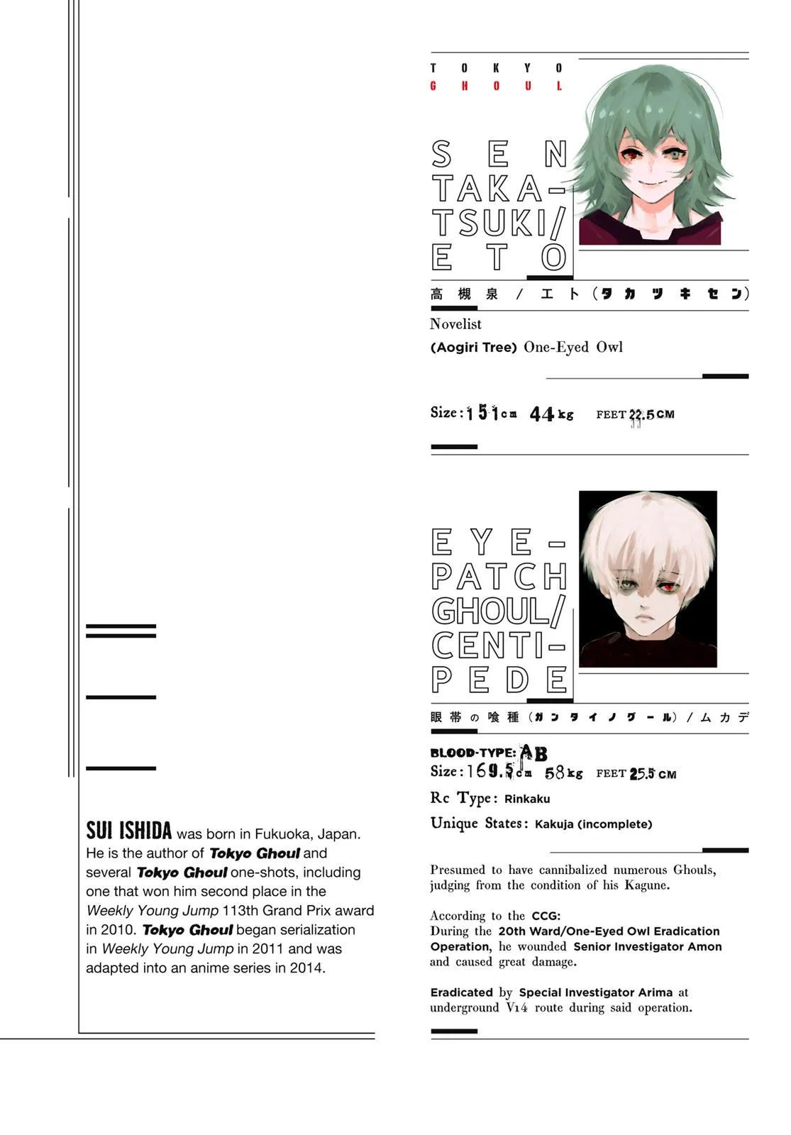 Read Tokyo Ghoul (en) Manga Online