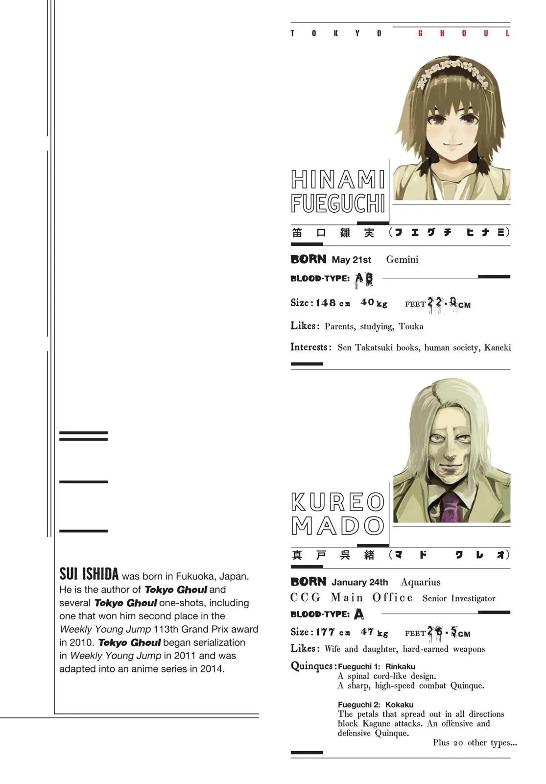 Read Tokyo Ghoul (en) Manga Online