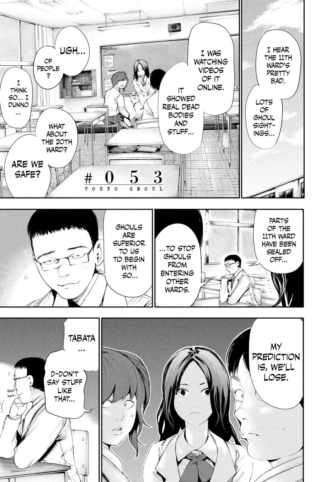 Read Tokyo Ghoul (en) Manga Online