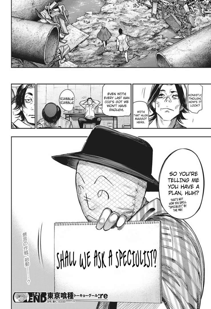 Read Tokyo Ghoul_re (en) Manga Online