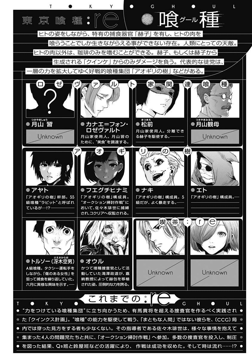 Read Tokyo Ghoul_re (en) Manga Online