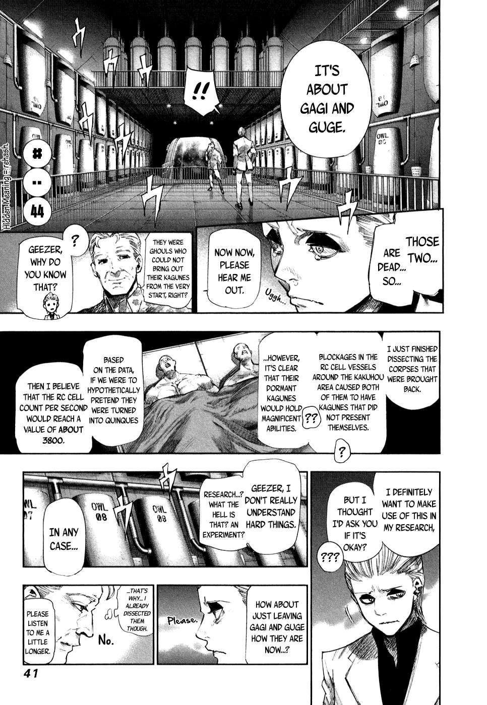 Read Tokyo Ghoul_re (en) Manga Online