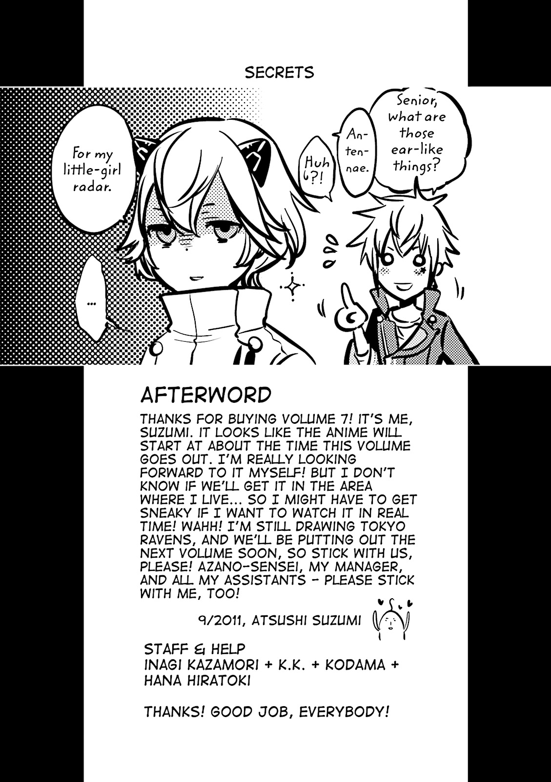 Read Tokyo Ravens (en) Manga Online