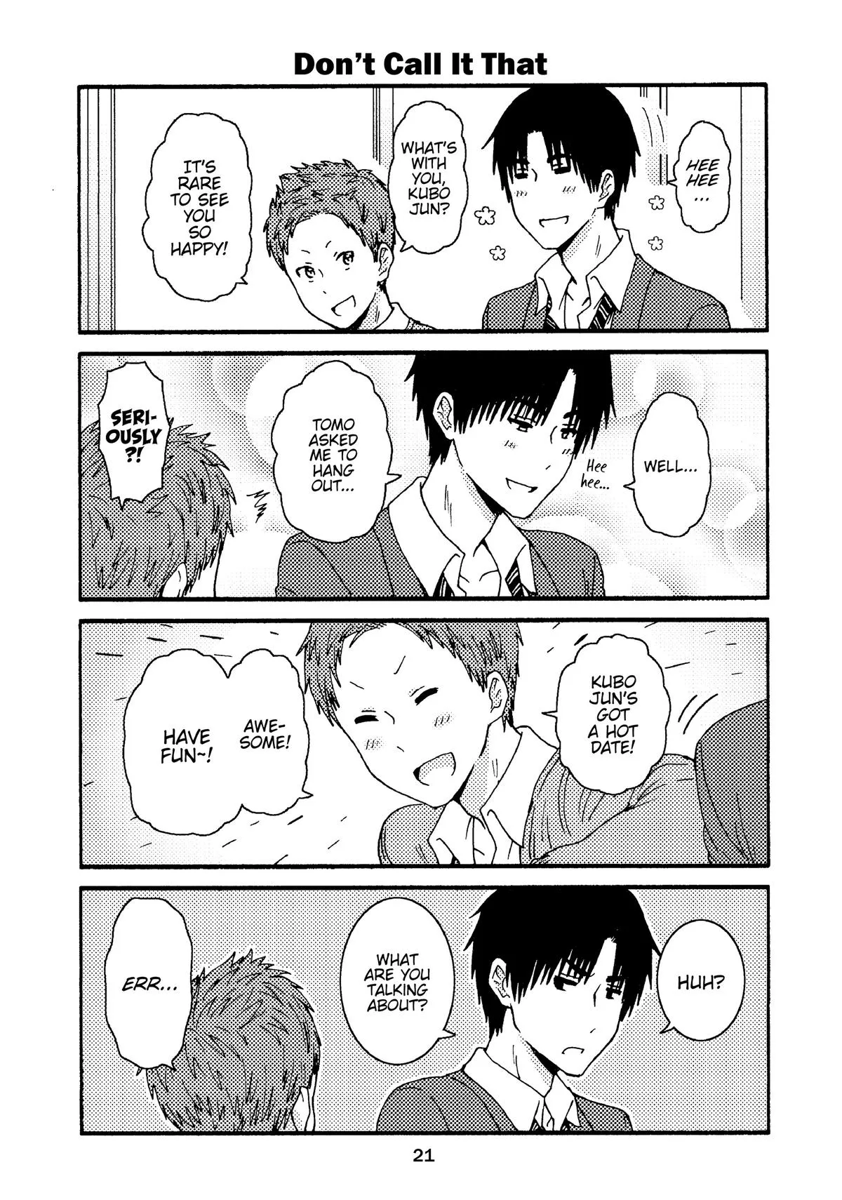 Read Tomo-chan Is a Girl! (en) Manga Online