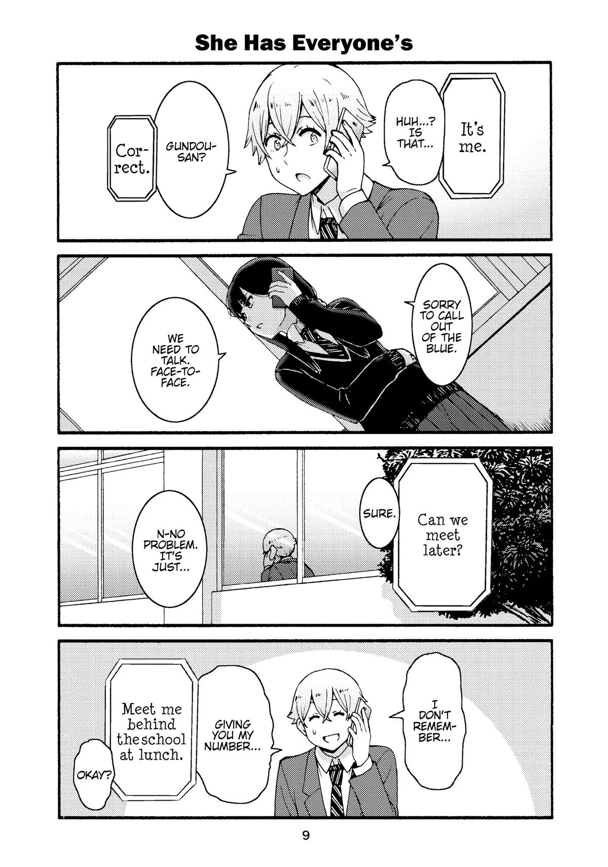 Read Tomo-chan Is a Girl! (en) Manga Online