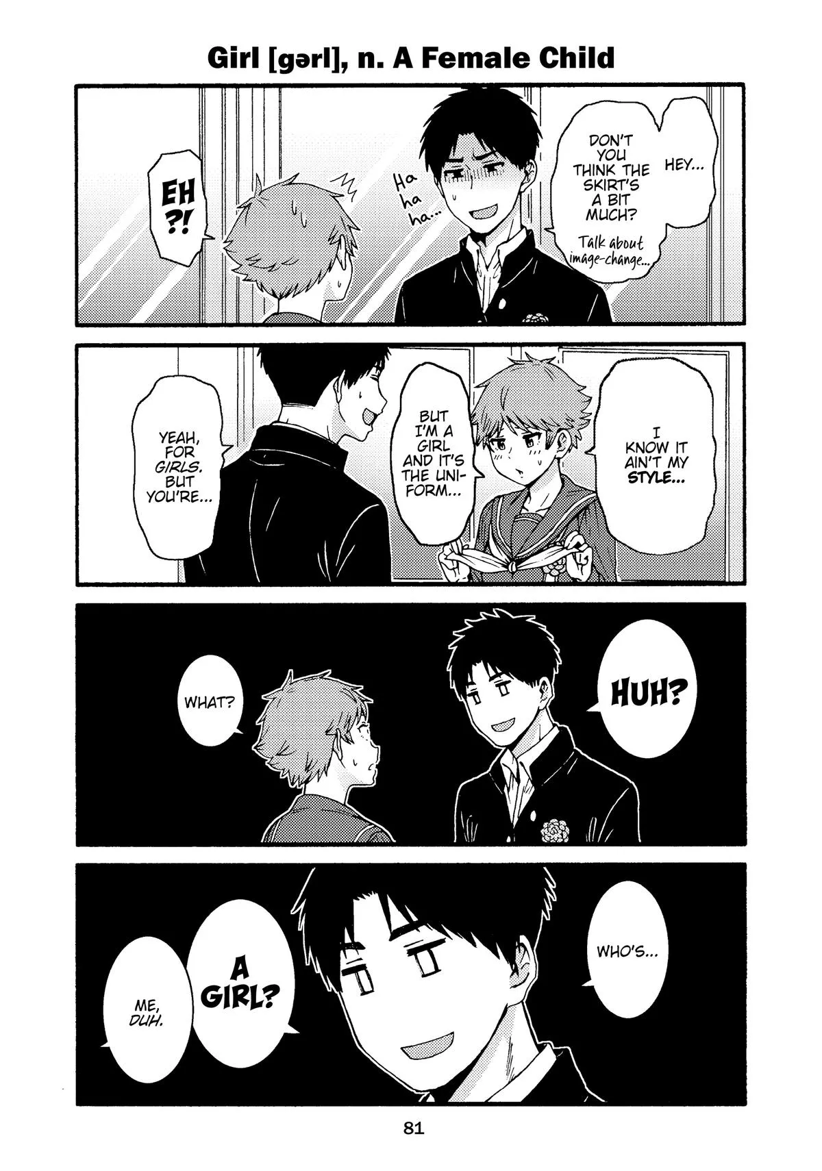 Read Tomo-chan Is a Girl! (en) Manga Online
