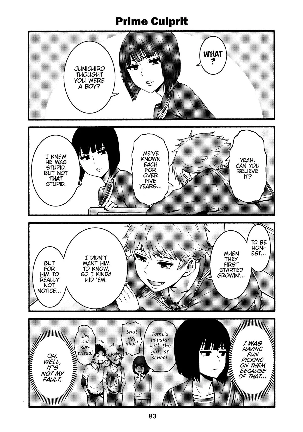 Read Tomo-chan Is a Girl! (en) Manga Online