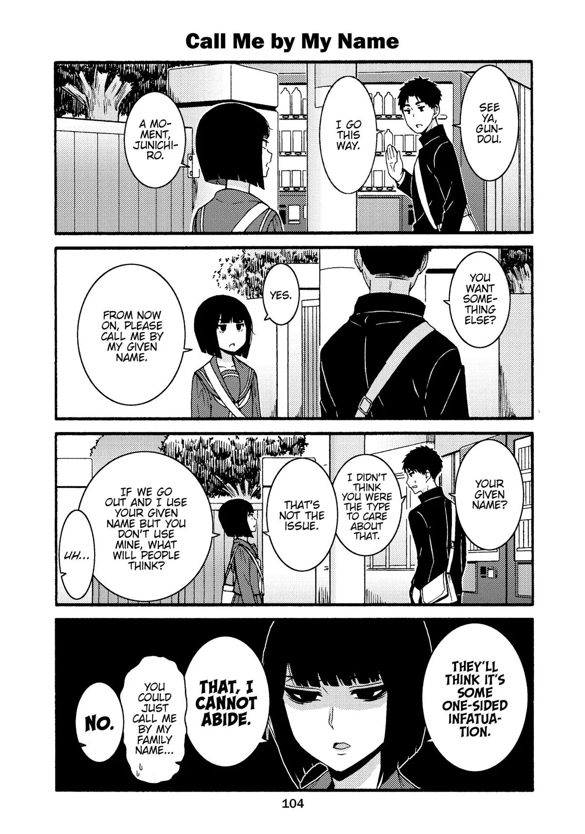 Read Tomo-chan Is a Girl! (en) Manga Online