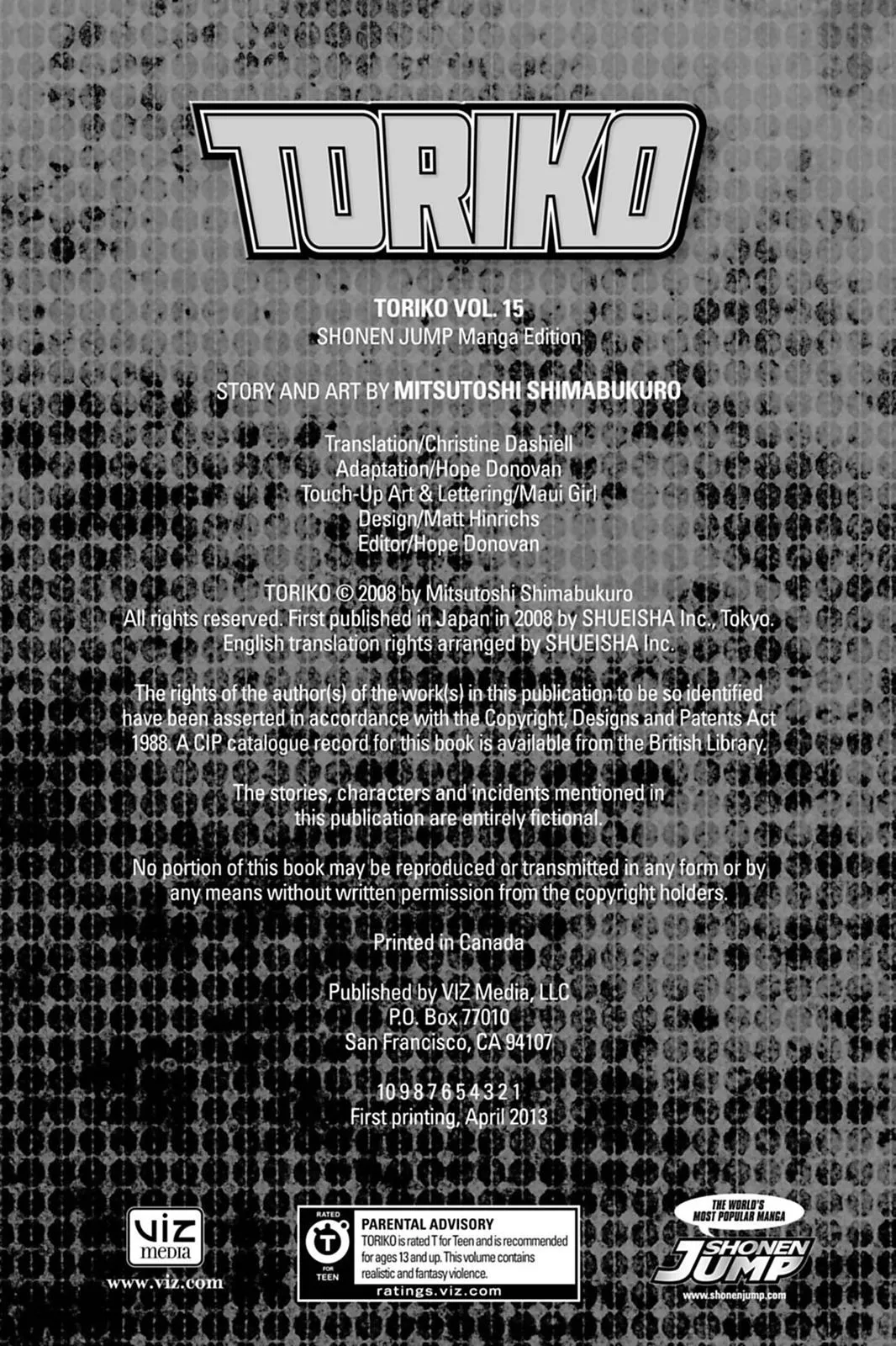 Read Toriko (en) Manga Online