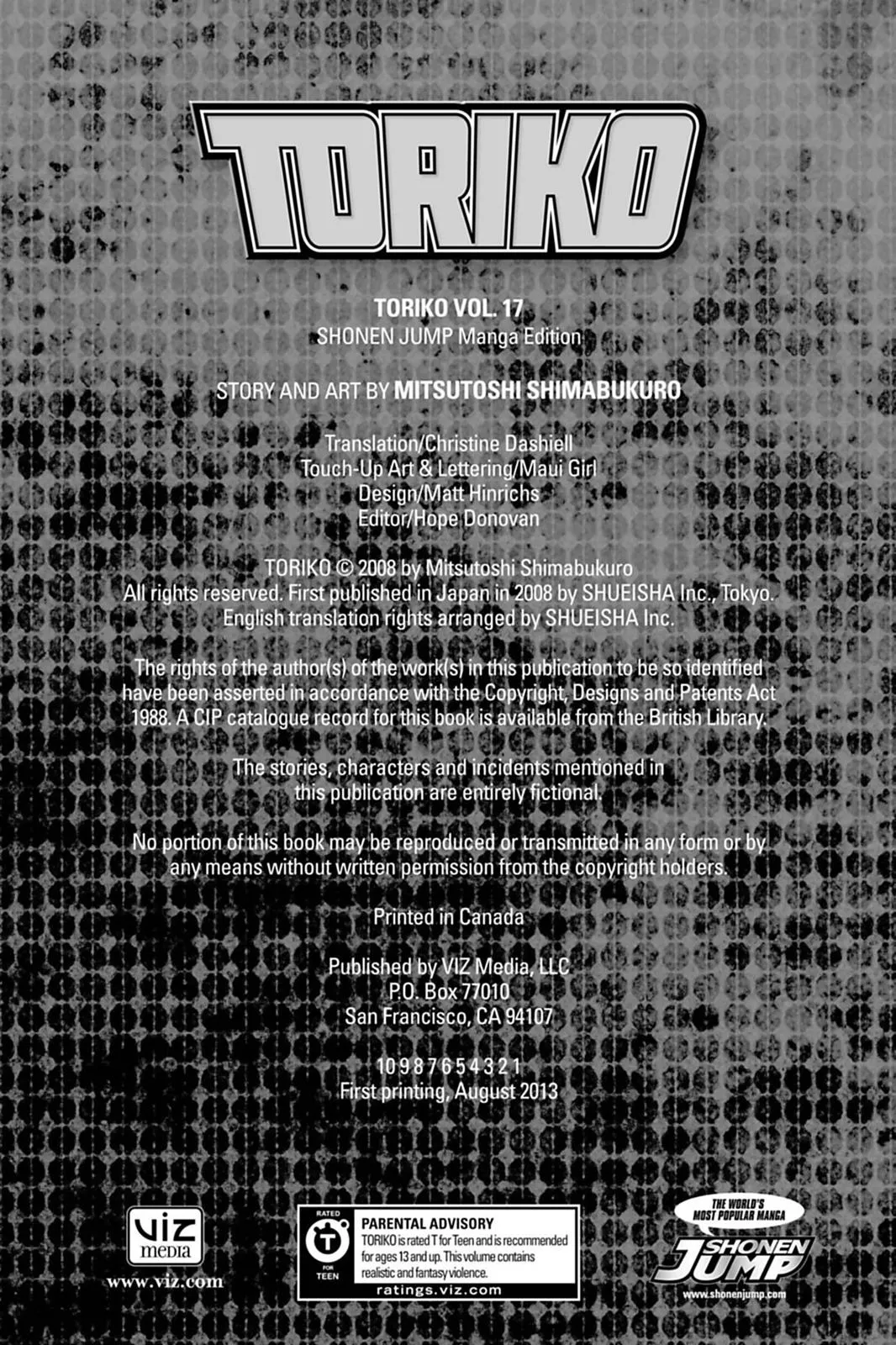 Read Toriko (en) Manga Online