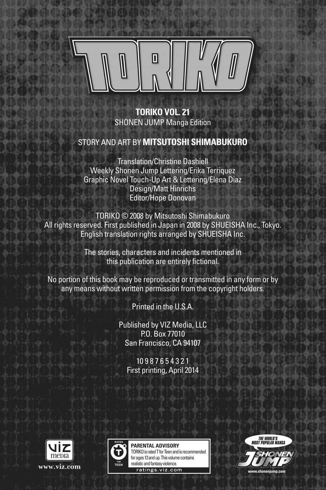 Read Toriko (en) Manga Online