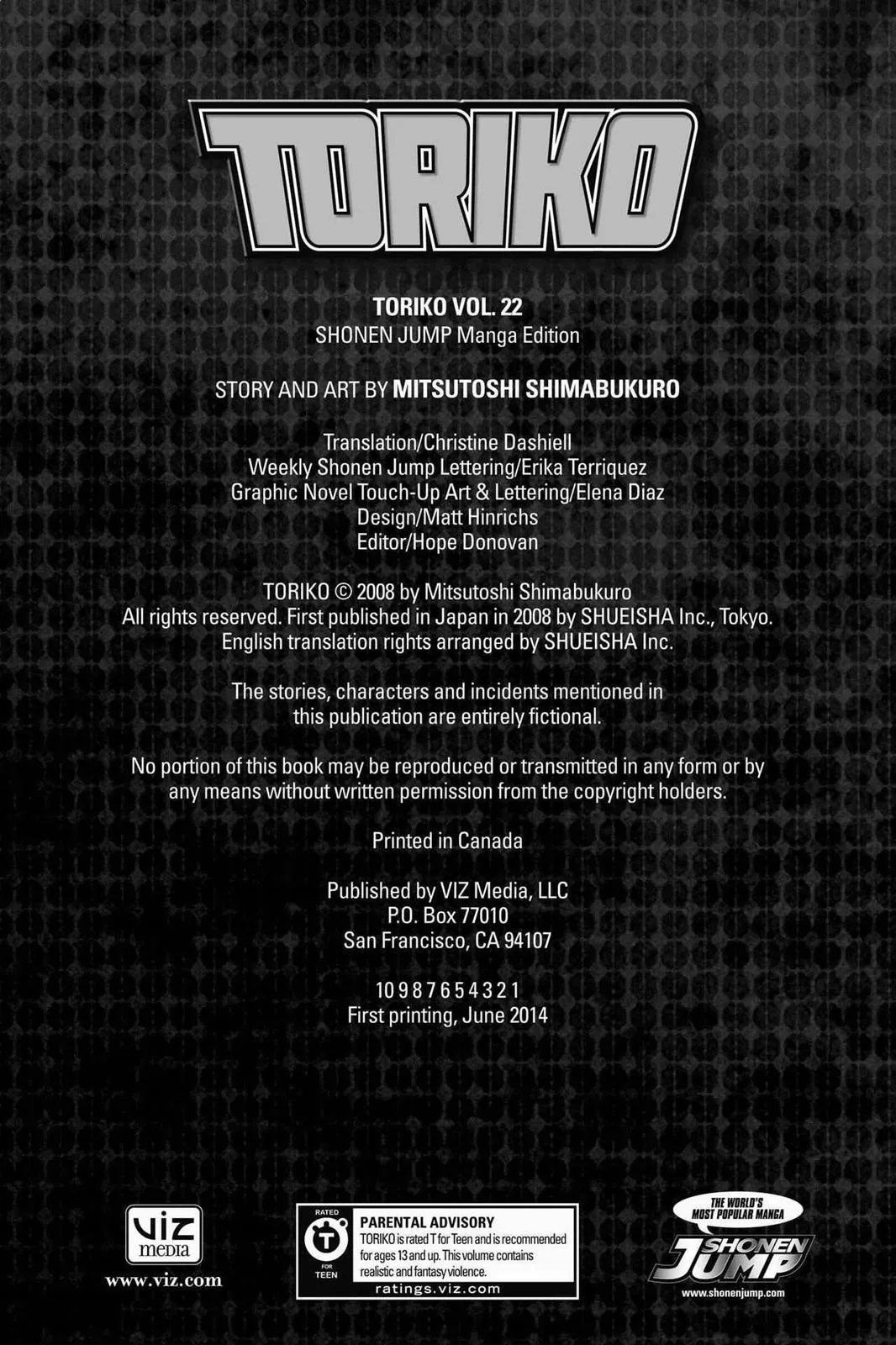 Read Toriko (en) Manga Online