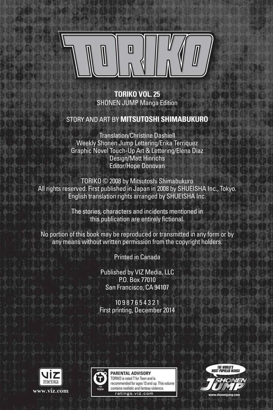 Read Toriko (en) Manga Online