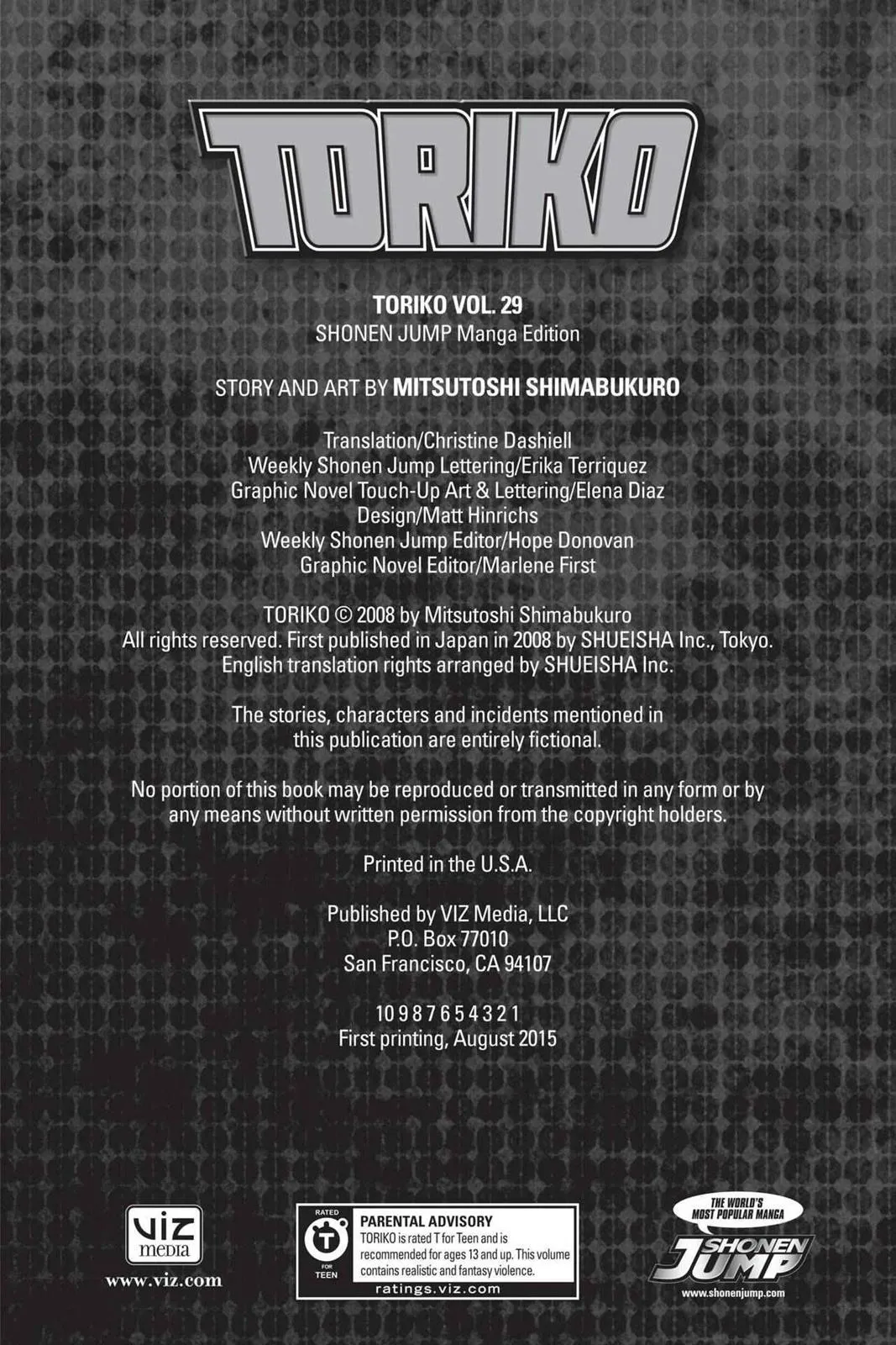 Read Toriko (en) Manga Online