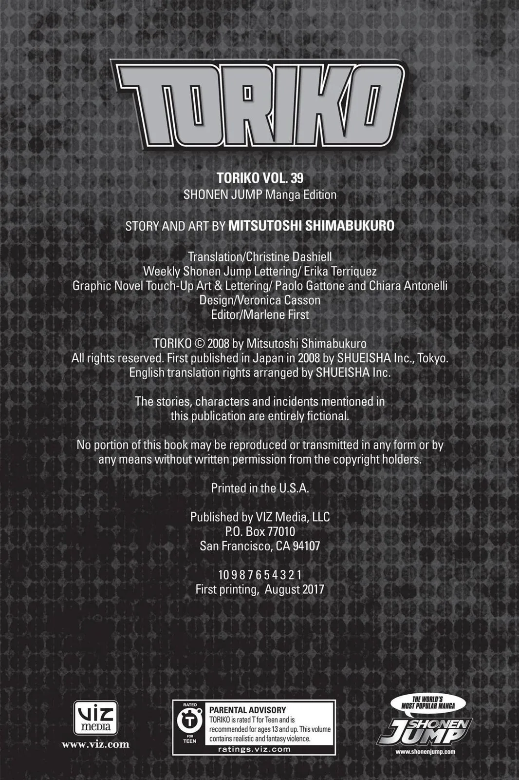 Read Toriko (en) Manga Online