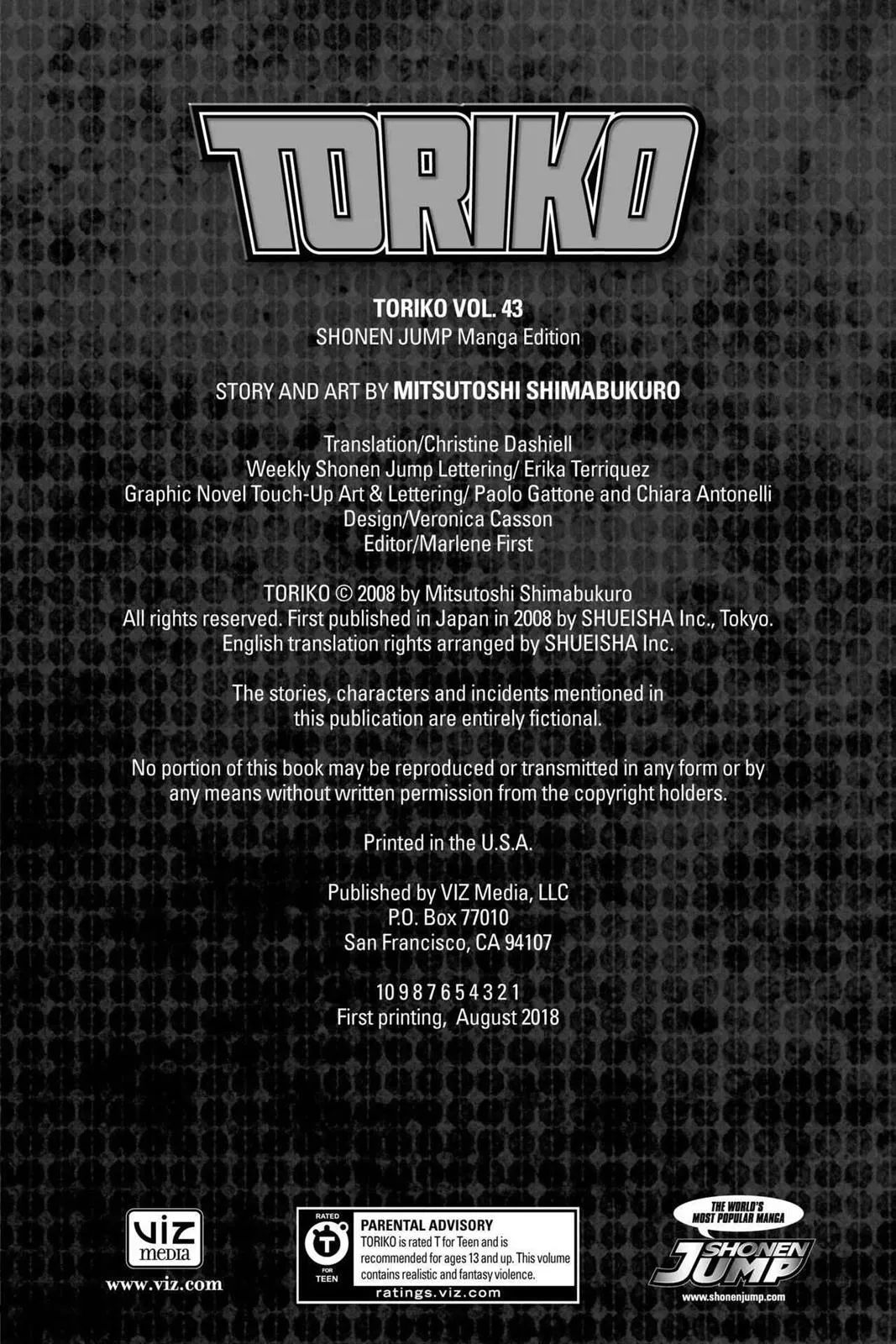 Read Toriko (en) Manga Online